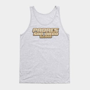 San Diego Padres  / Old Style Vintage Tank Top